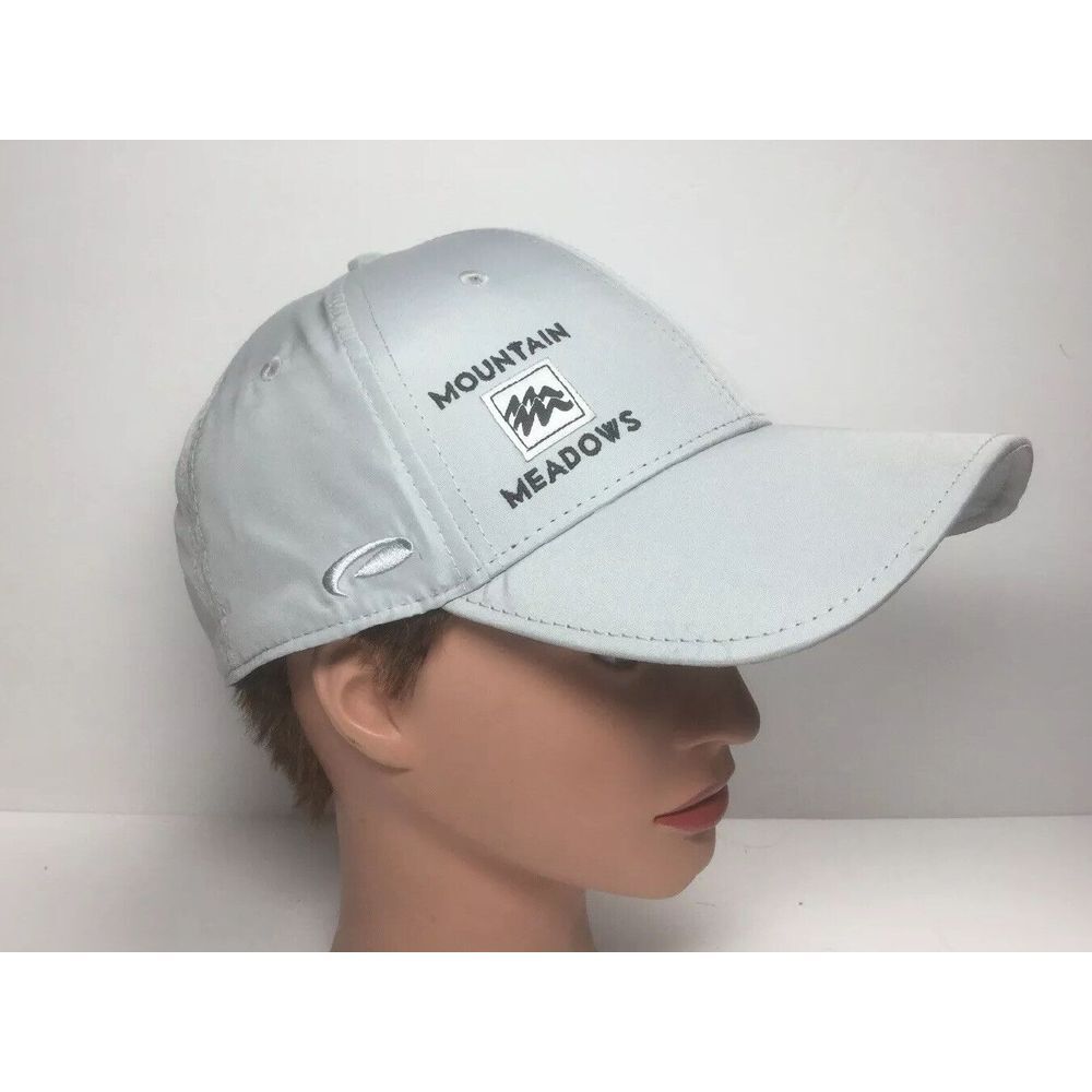 Pukka Golf Hat Mountain‎ Meadows 100% Polyester Gray Aadjustable  strap Cap - Picture 4 of 8